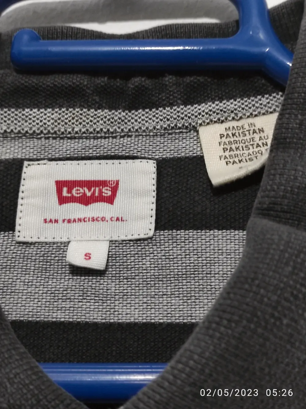Polo a rayas Levi's talla S, foto 4