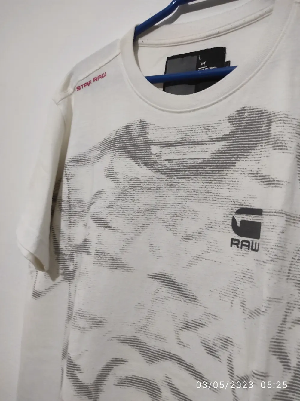 Camiseta manga corta G-star raw talla L, foto 3