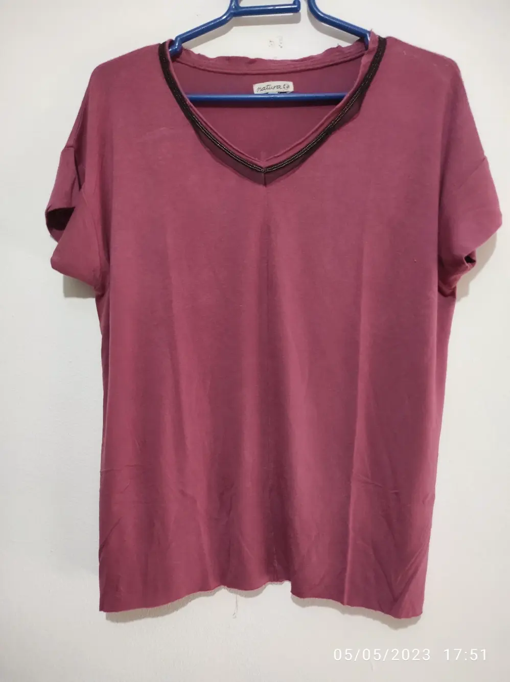 Camiseta manga corta Natura talla S