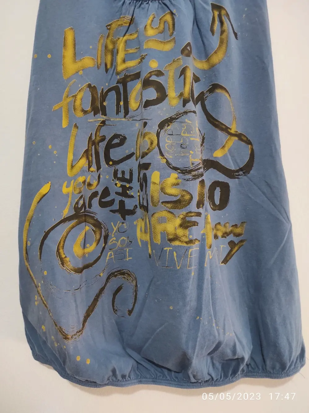 Camiseta blusa sin mangas Desigual talla S, foto 2