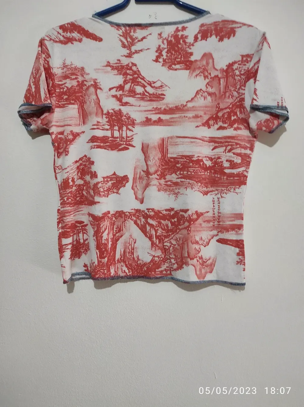 Camiseta manga corta Nina talla L ver medidas, foto 5