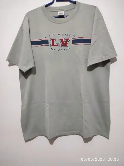 Camiseta vintage Las Vegas Nevada Anvil talla XL