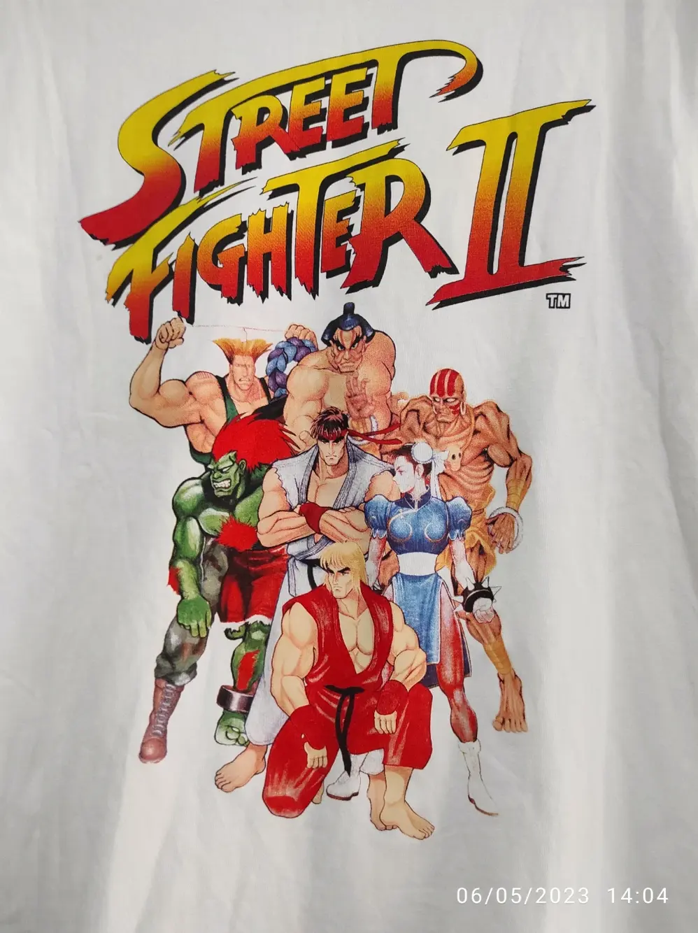 Camiseta manga corta Street Fighter 2 talla M, foto 3