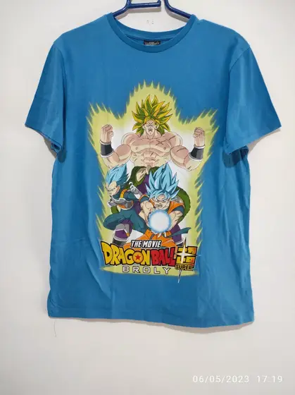 Camiseta manga corta Dragon ball Z talla L