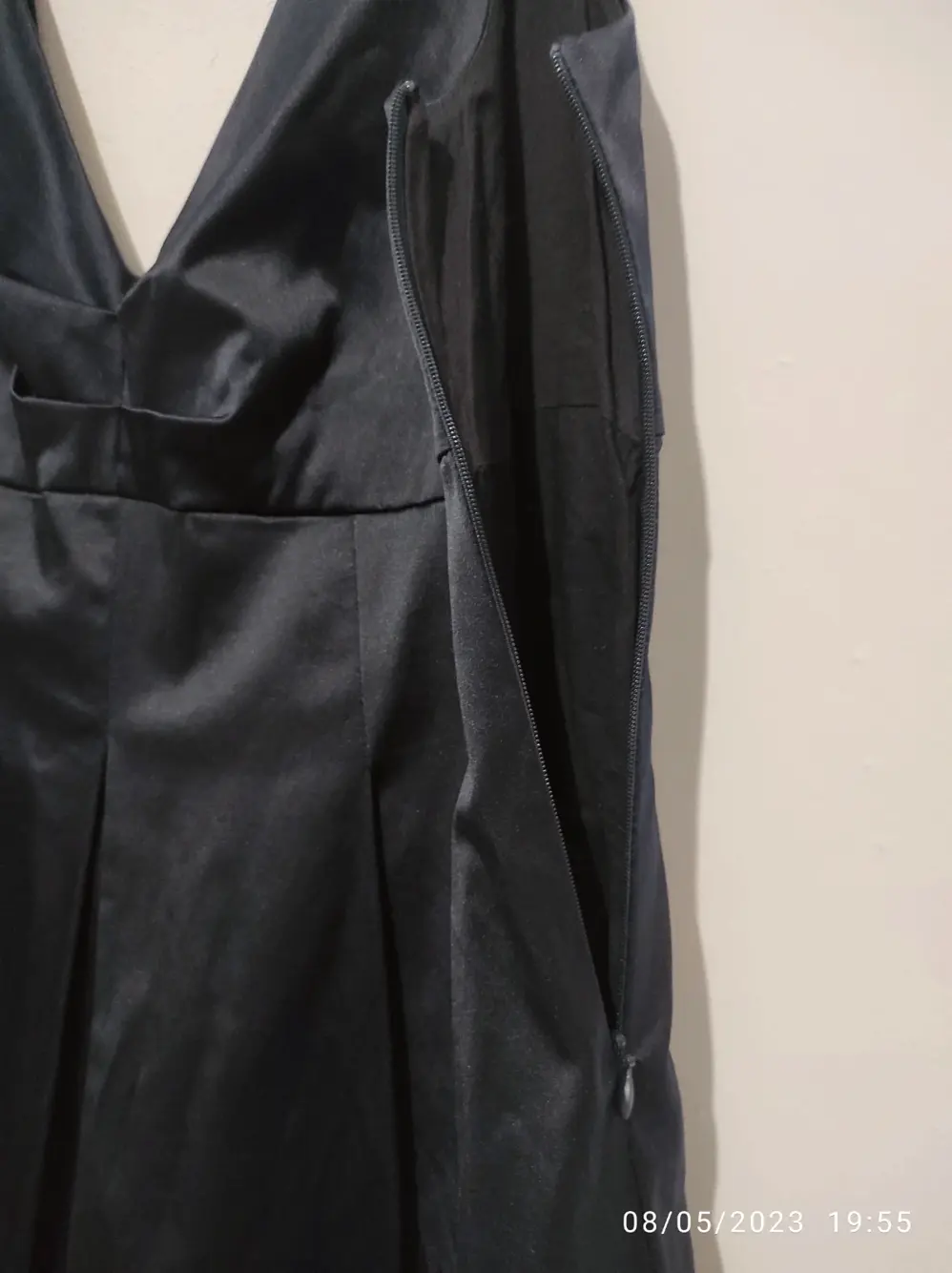 Vestido satinado systemaction Barcelona talla 40, foto 2
