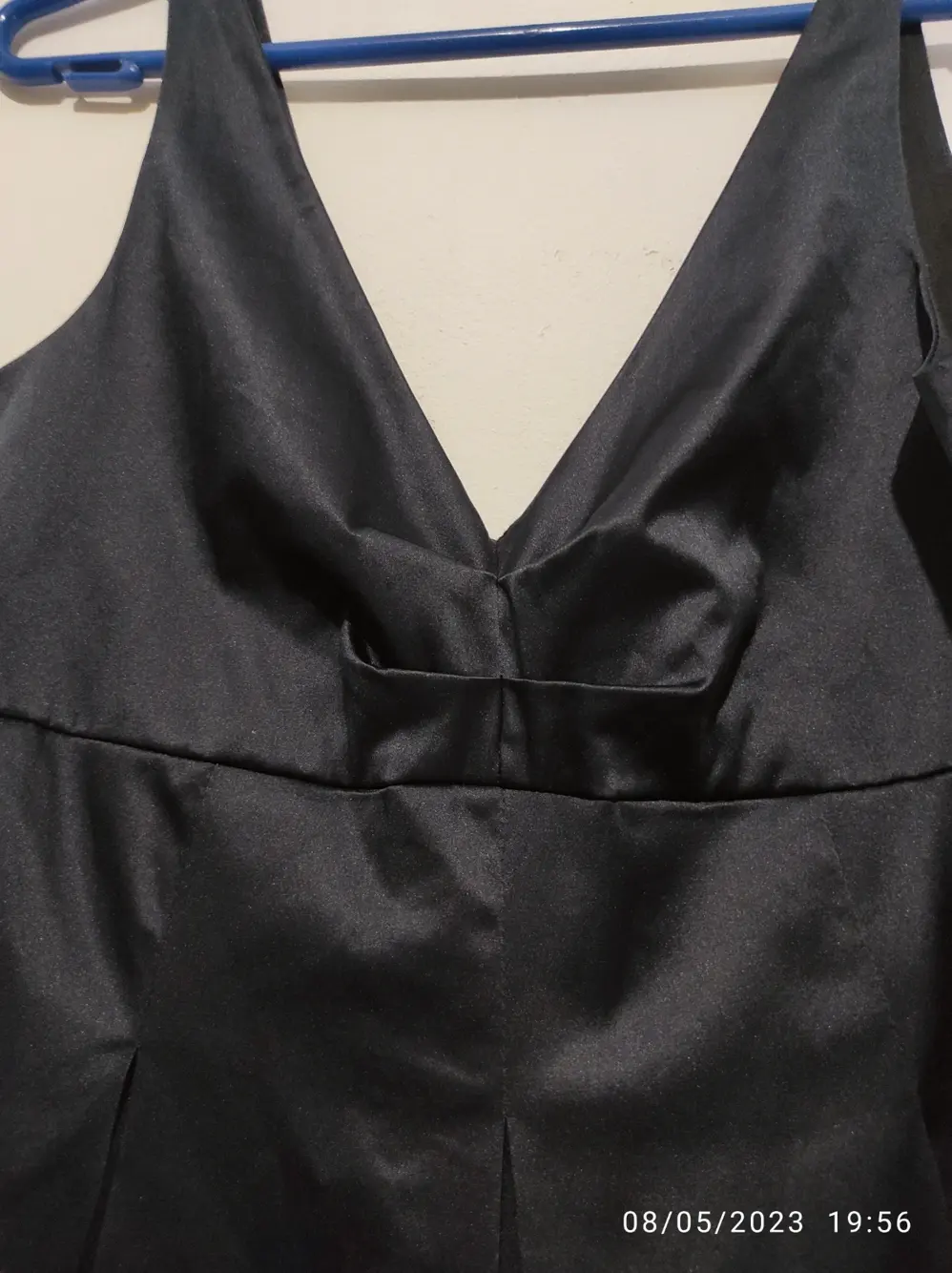 Vestido satinado systemaction Barcelona talla 40, foto 3