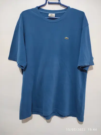 Camiseta manga corta Lacoste talla 4 sirve para M/L ver medidas