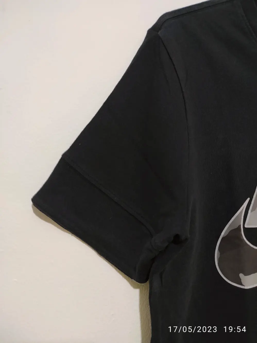 Camiseta manga corta Nike Black camo talla S unisex, foto 3