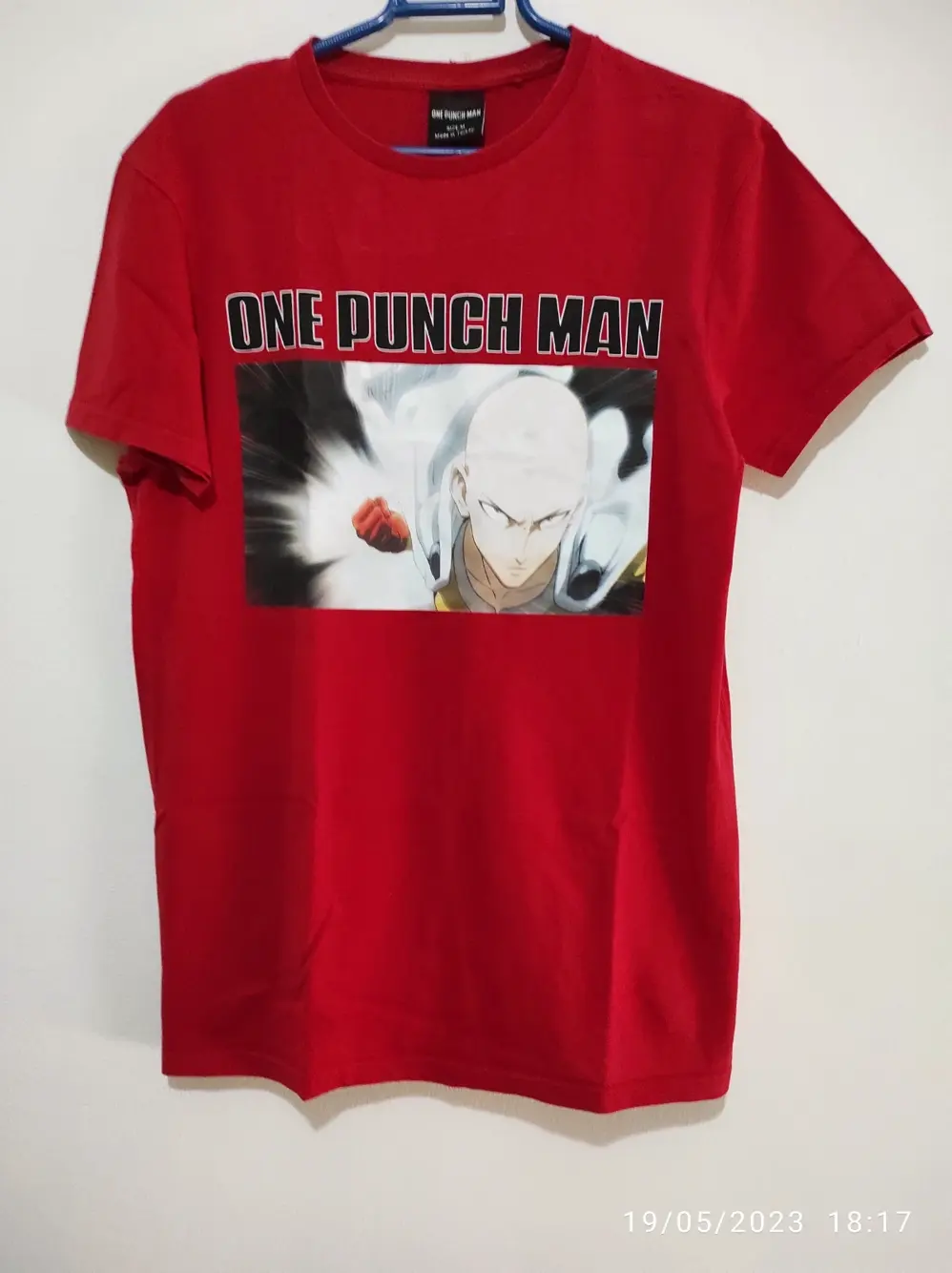 Camiseta manga corta one punch man talla M Difuzed Primark