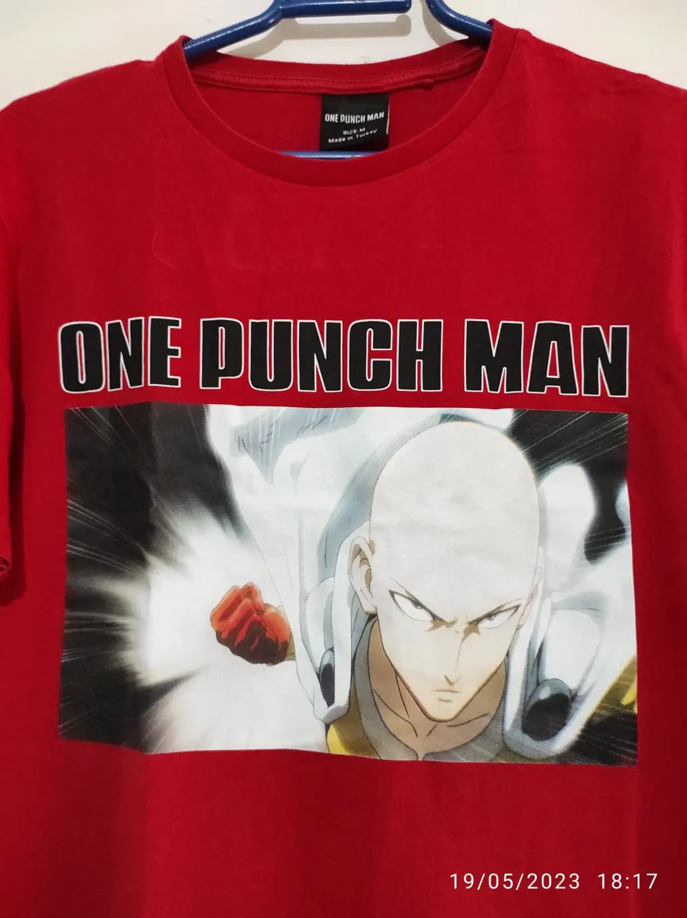 Camiseta manga corta one punch man talla M Difuzed Primark, foto 3