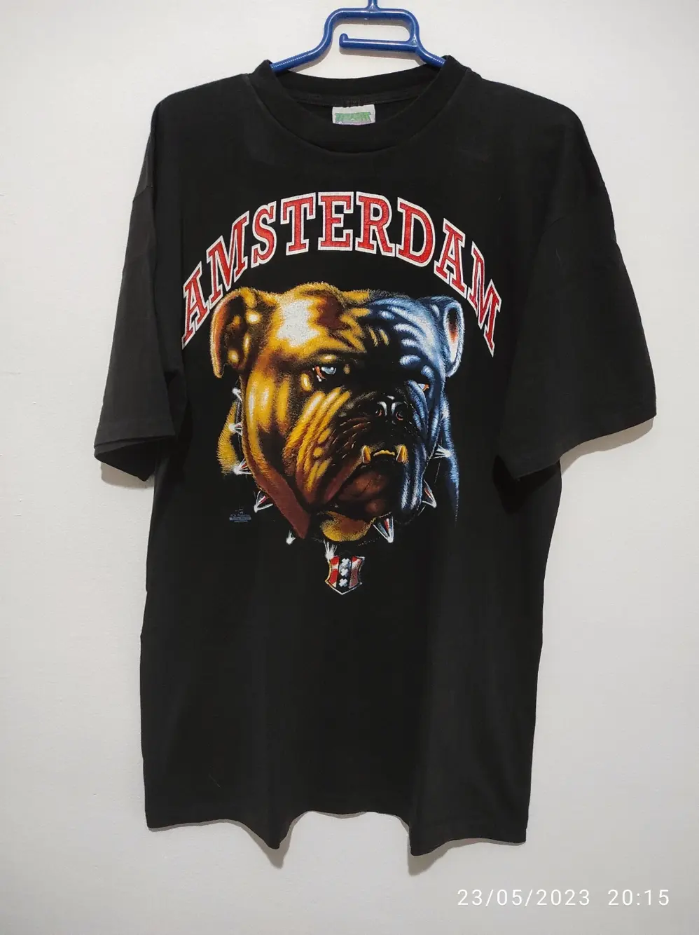 Camiseta vintage Bulldog Amsterdam talla L