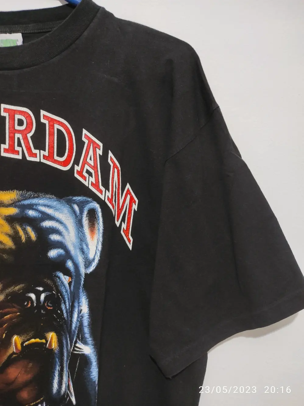 Camiseta vintage Bulldog Amsterdam talla L, foto 2