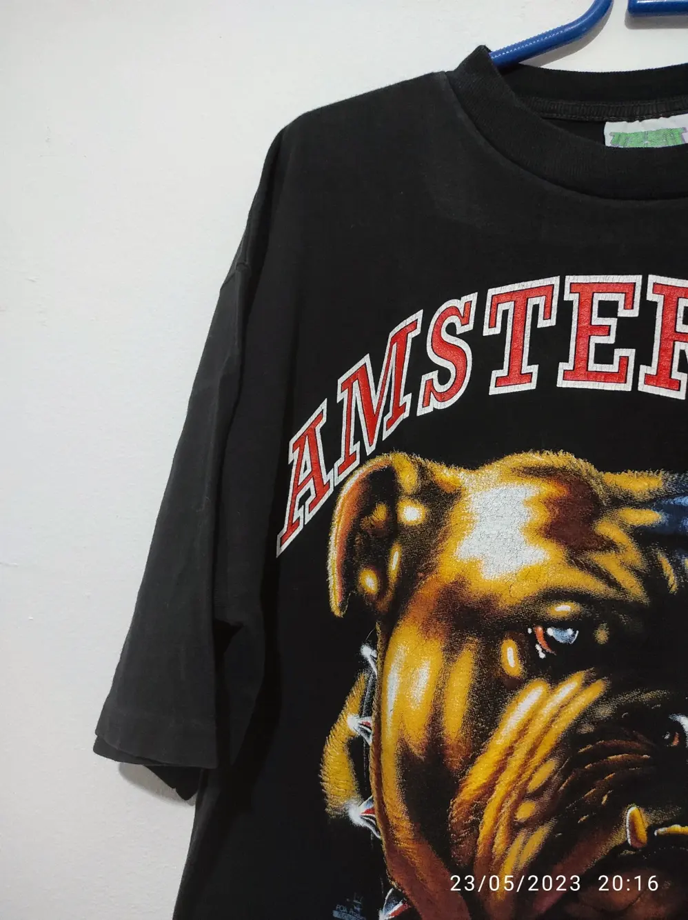 Camiseta vintage Bulldog Amsterdam talla L, foto 3
