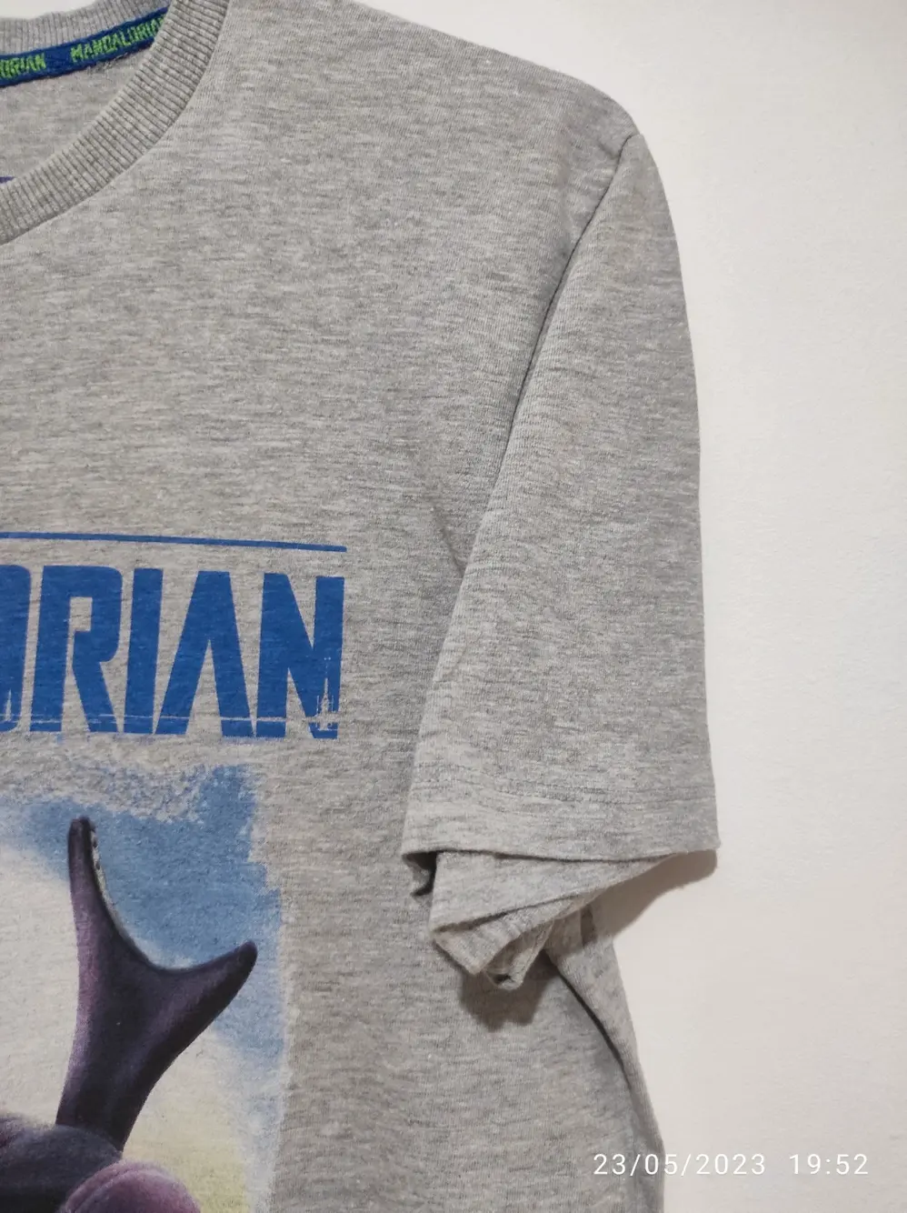 Camiseta manga corta Star wars Mandalorain talla S, foto 2