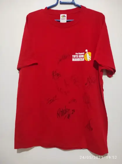 Camiseta manga corta Basquet Manresa talla L