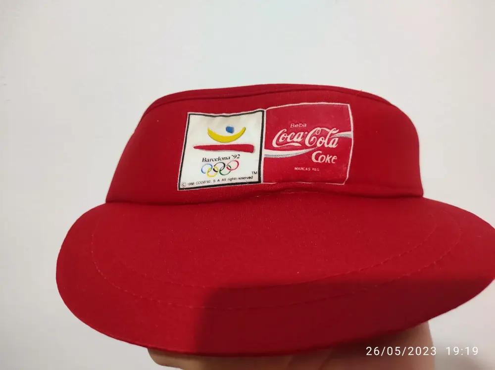 Gorra vintage visera Juegos Olimpicos Barcelona 92 talla unica adulto