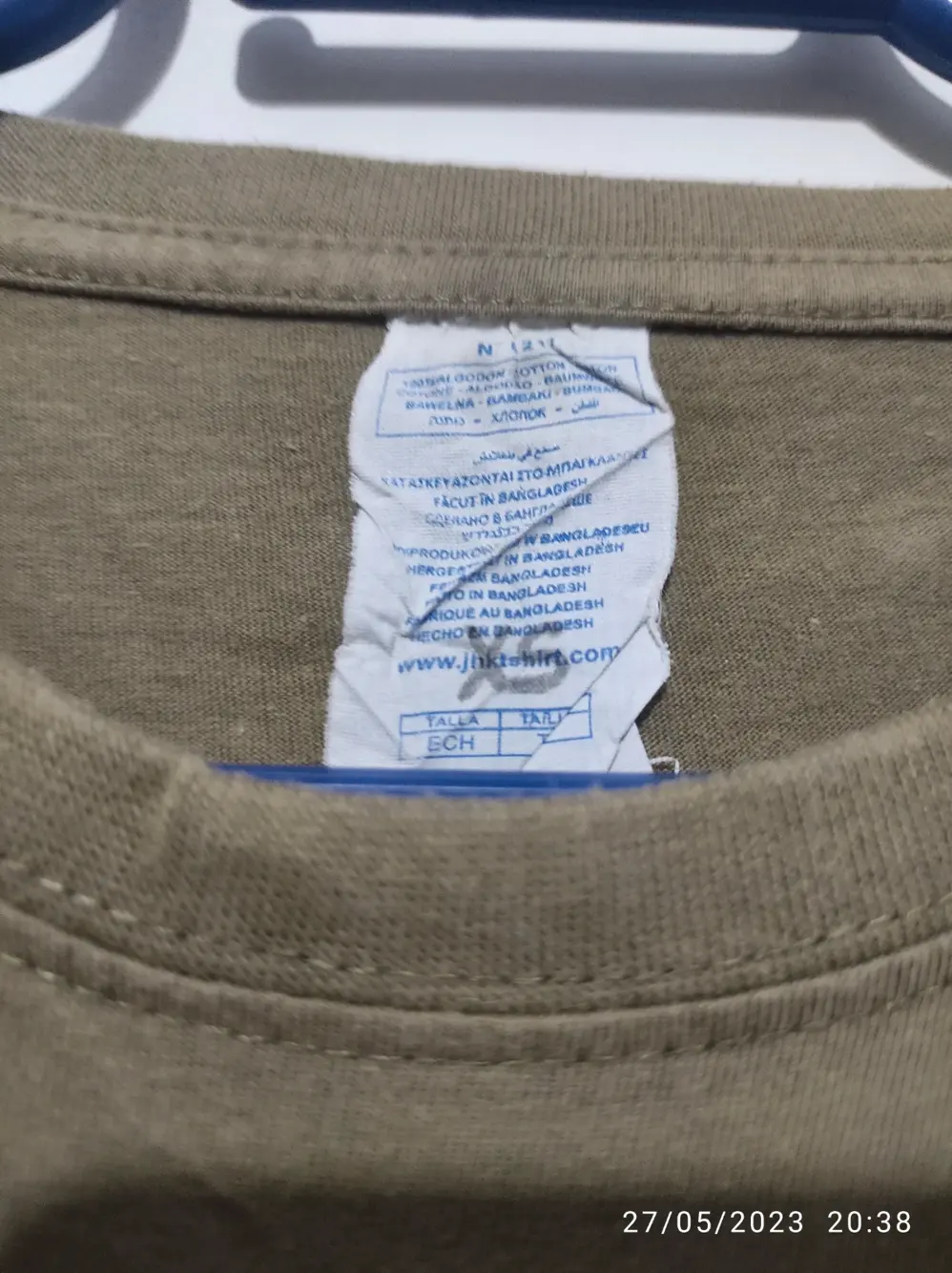 Camiseta manga corta Artegrafia talla XS sirve para S ver medidas, foto 4