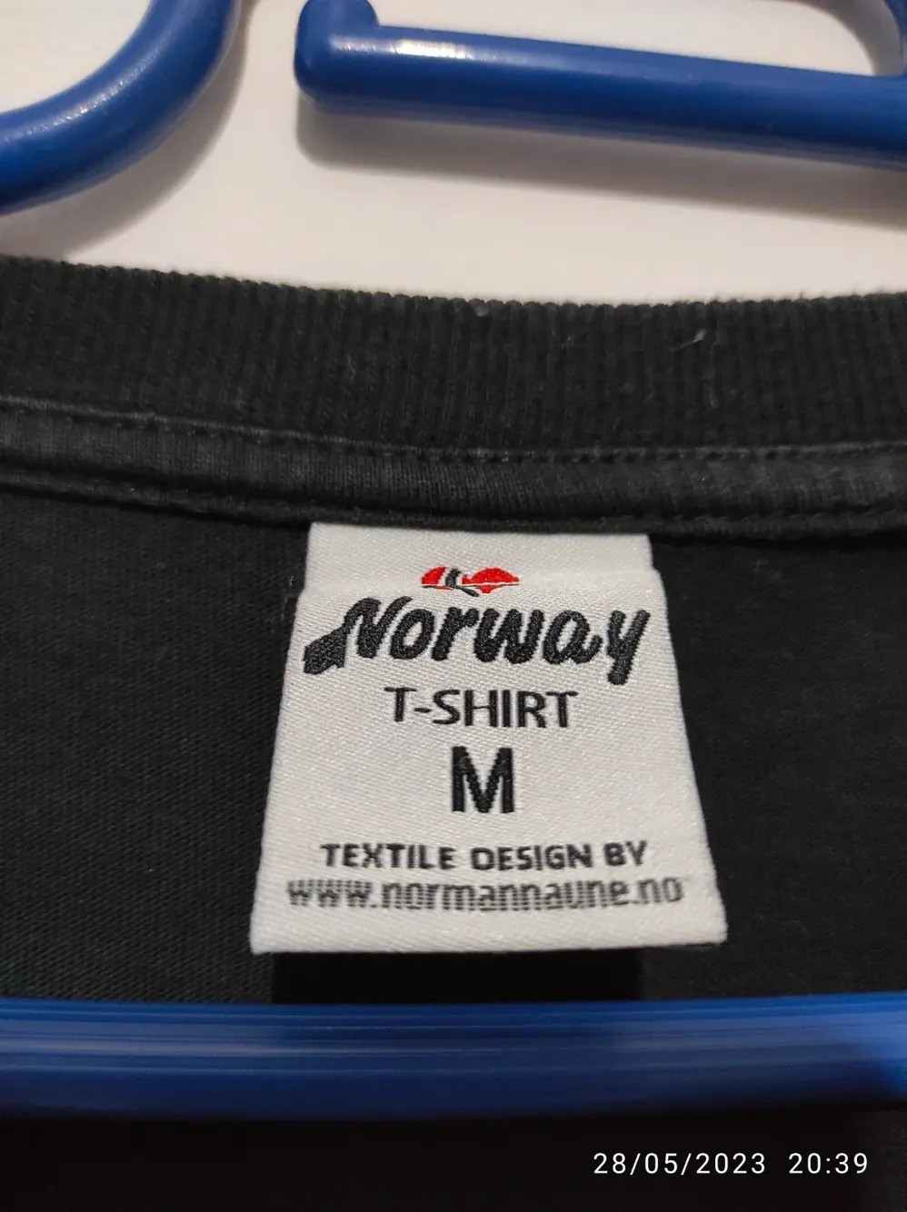 Camiseta manga corta Víking laws Norway talla M, foto 4