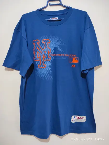 Camiseta manga corta MLB New York Mets talla L Majestic