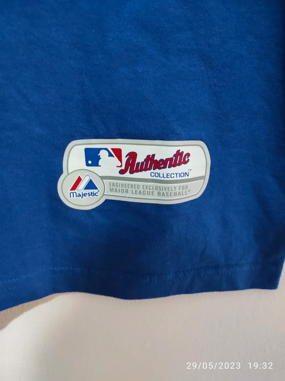 Camiseta manga corta MLB New York Mets talla L Majestic, foto 2