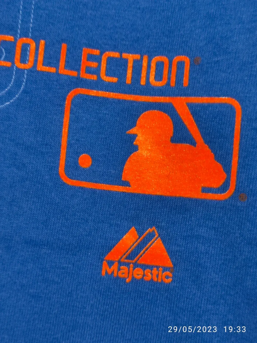 Camiseta manga corta MLB New York Mets talla L Majestic, foto 3