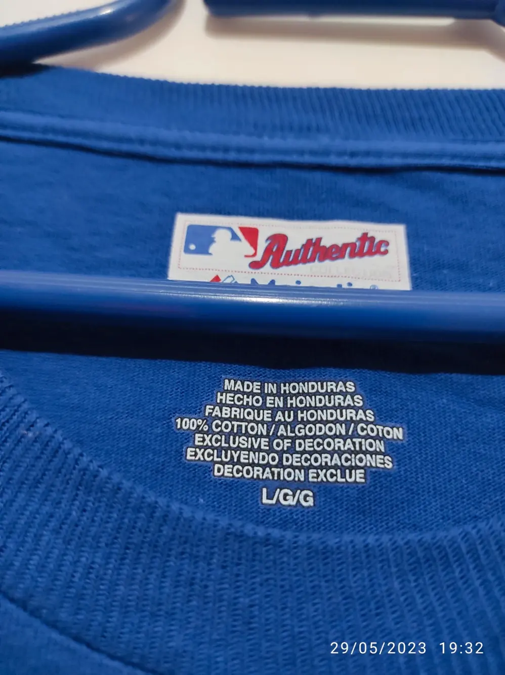 Camiseta manga corta MLB New York Mets talla L Majestic, foto 5