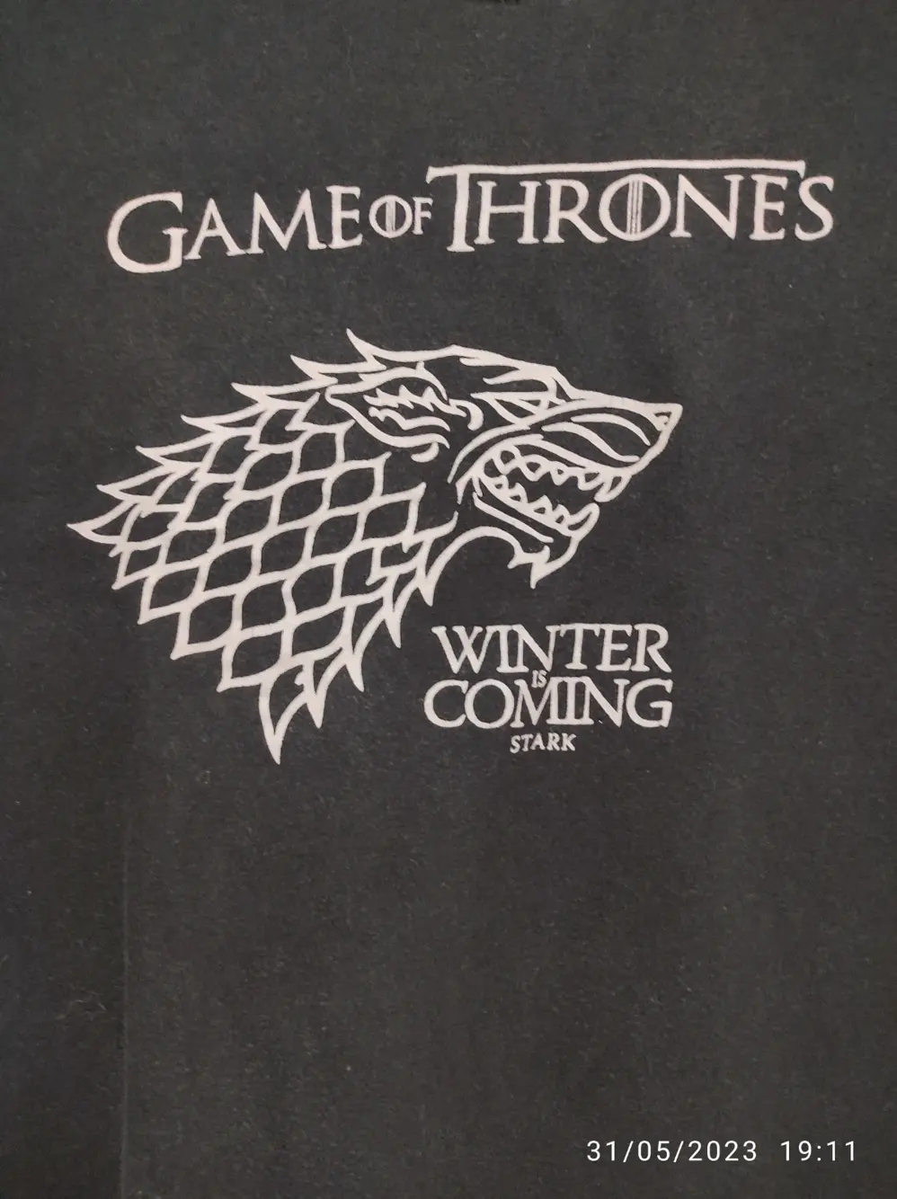 Camiseta manga corta Game of thrones anbor talla XXL, foto 2