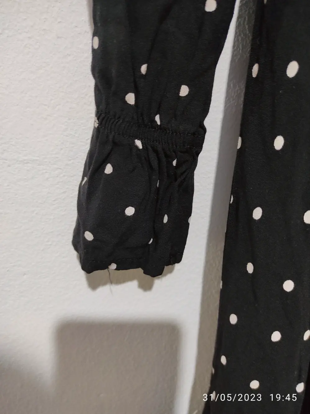 Vestido a topos Sinsay talla M, foto 5