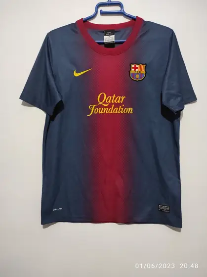 Camiseta Fc Barcelona Nike temporada 2012/2013 talla 15 años sirve para S ver medidas