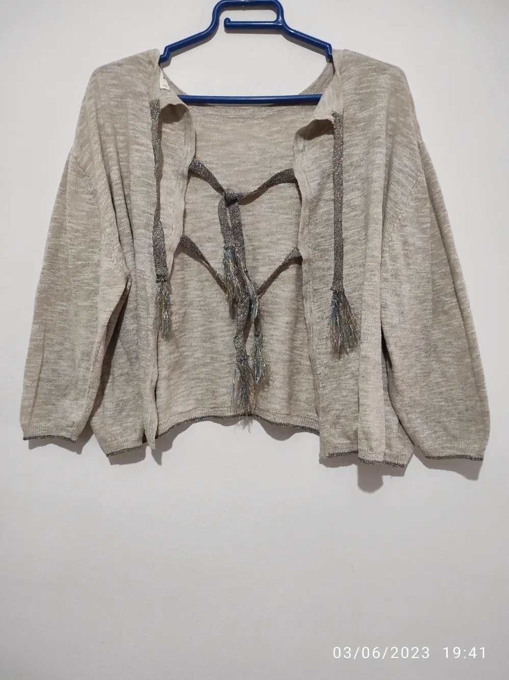 Jersey cardigan Mango casual talla M