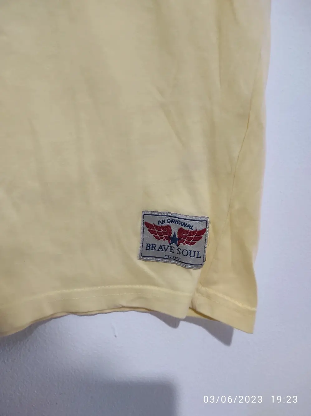 Camiseta manga corta Route 66 Brave Soul talla L, foto 2