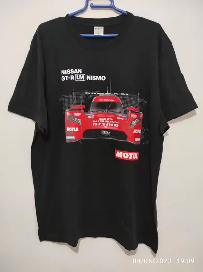 Camiseta Nissan gt-r Nismo Motul talla XL Keya