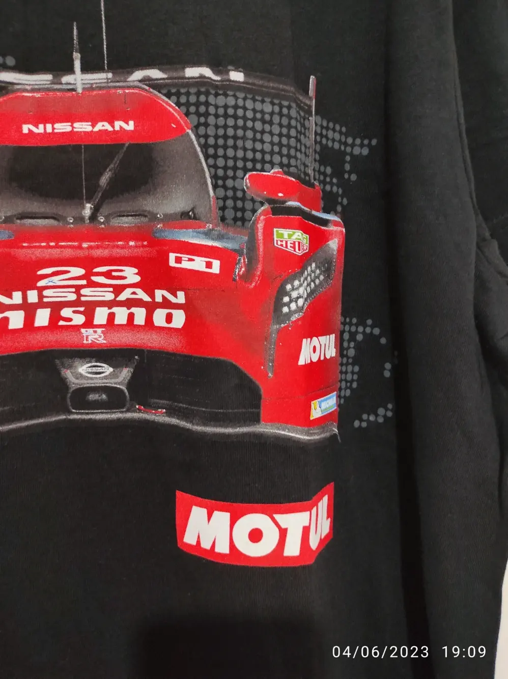 Camiseta Nissan gt-r Nismo Motul talla XL Keya, foto 3