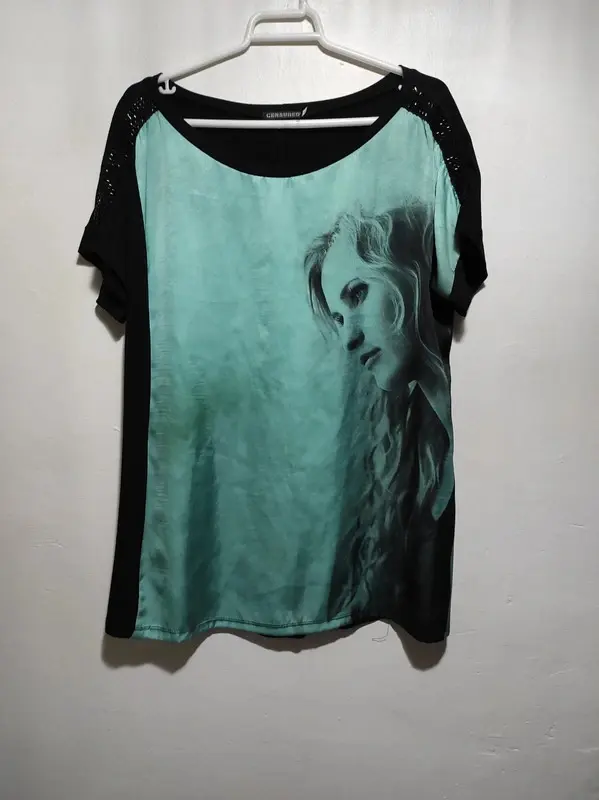 Camiseta manga corta censured Cris talla L
