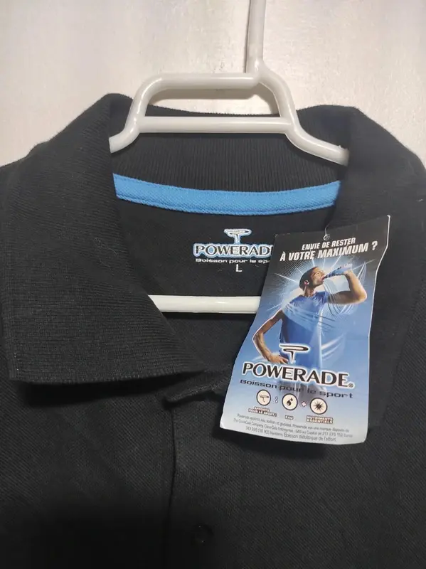 Polo manga corta Powerade talla L, foto 3