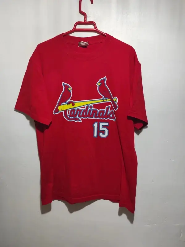 Camiseta manga corta Beisbol Cardinals Edmonds 15 Lee Sports talla M/L