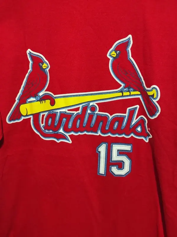 Camiseta manga corta Beisbol Cardinals Edmonds 15 Lee Sports talla M/L, foto 2