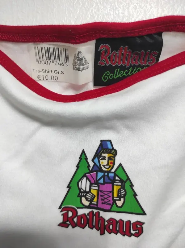 Camiseta tirantes Rothaus talla S, foto 2