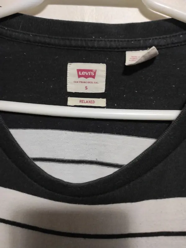 Camiseta a rayas manga corta Levi's Strauss talla S pero sirve para M, foto 4
