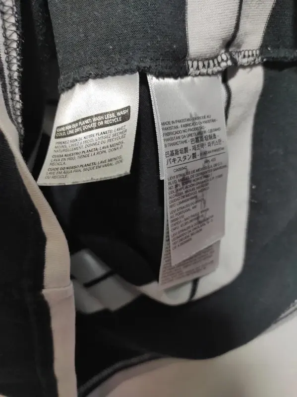 Camiseta a rayas manga corta Levi's Strauss talla S pero sirve para M, foto 5