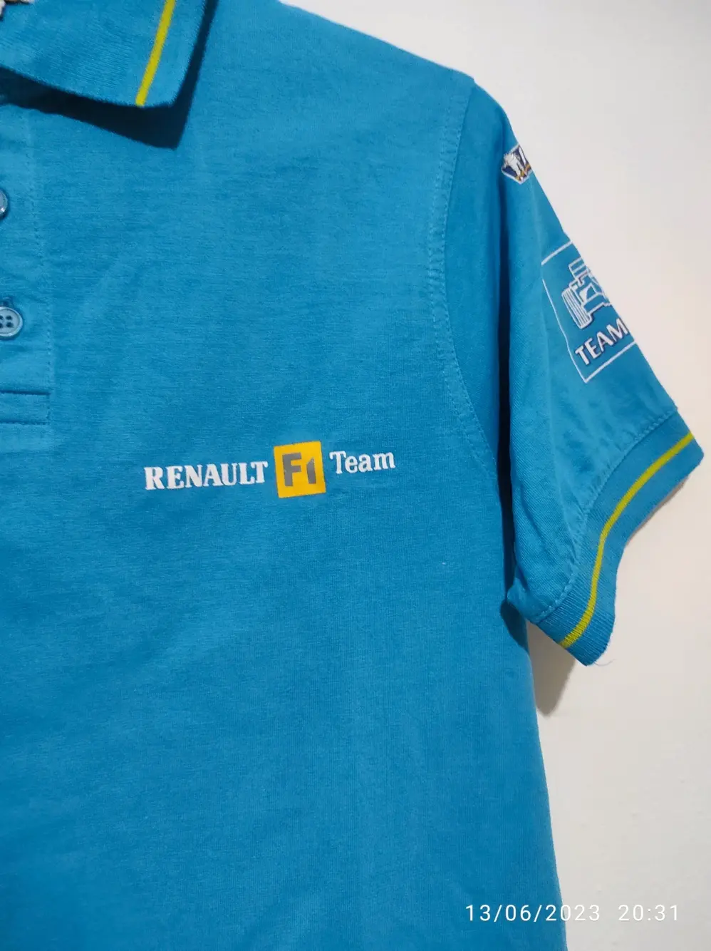 Polo manga corta Renault F1 team Spirit talla S sirve para XS ver medidas, foto 3