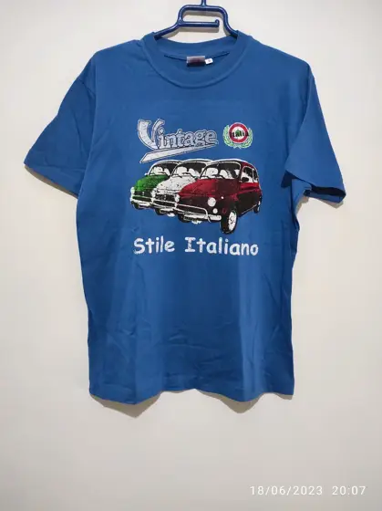 Camiseta vintage Stile Italiano talla S sirve para M ver medidas