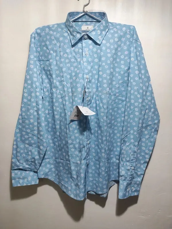 Camisa manga larga Macson talla 5 L sirve para XL