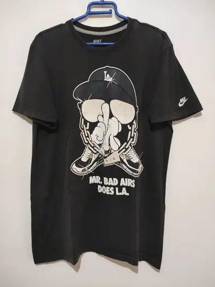 Camiseta vintage Nike Air Mr bad airs does L.A rara talla M