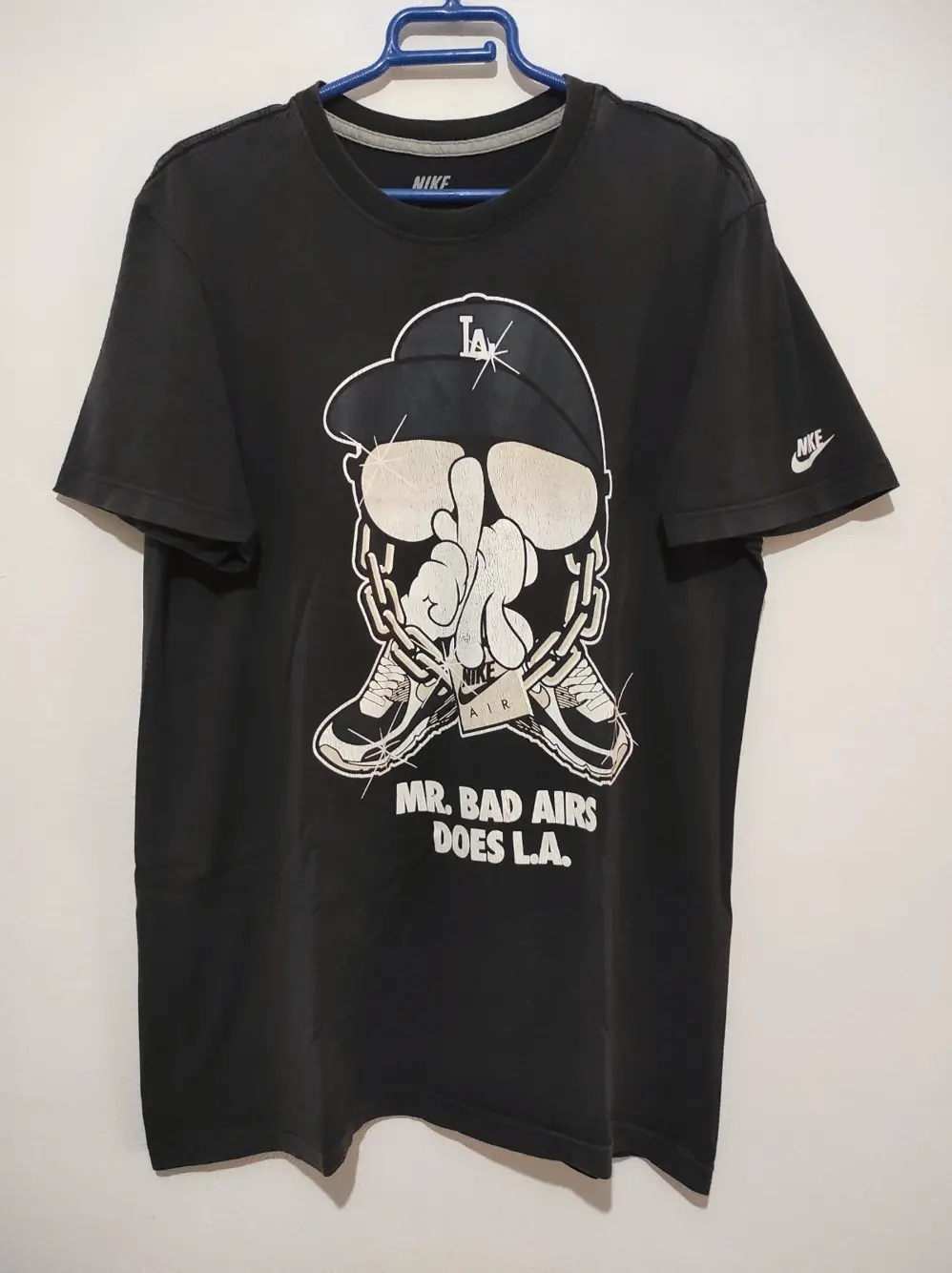 Camiseta vintage Nike Air Mr bad airs does L.A rara talla M