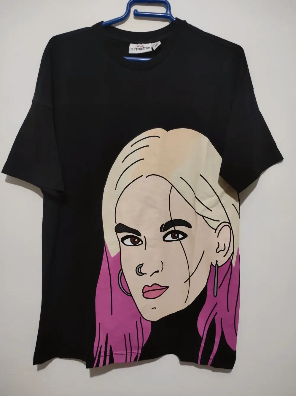 Camiseta manga corta Fierce sex education Netflix talla xs