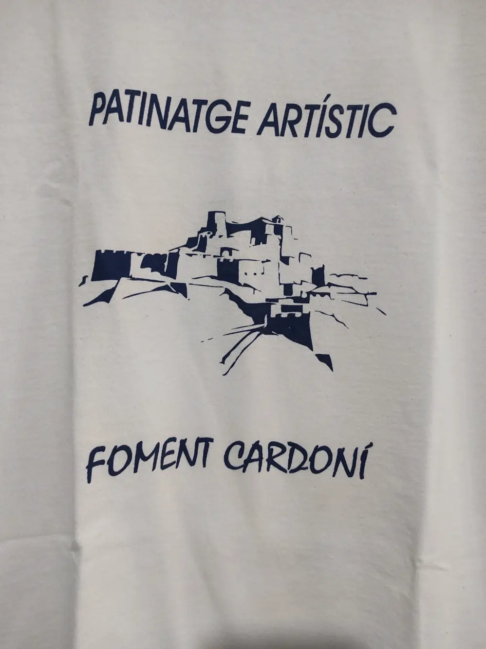 Camiseta Trofeo patinaje artístico Cardona 2011 talla L, foto 2