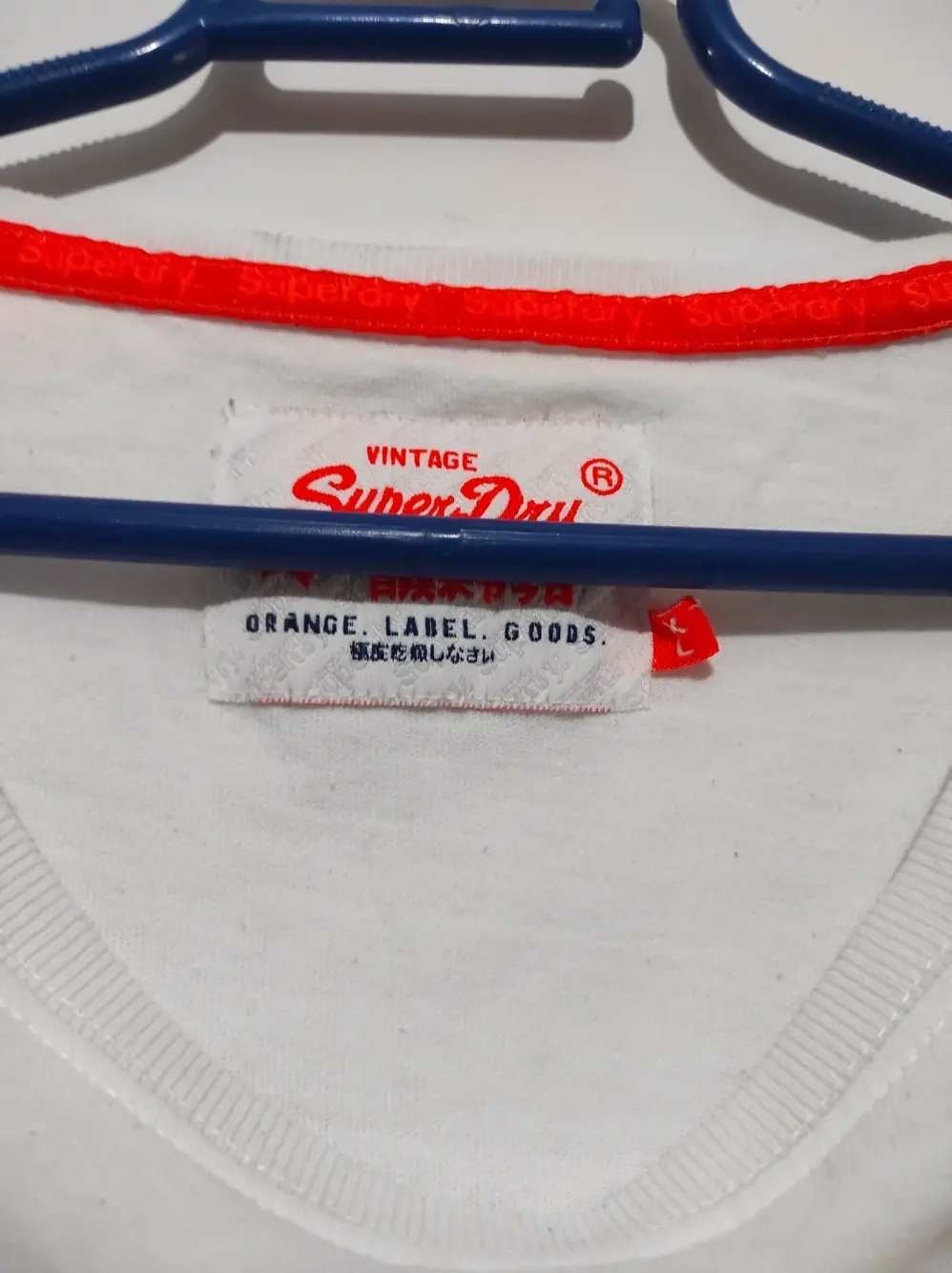 Camiseta manga corta Superdry vintage talla XL sirve para L ver medidas, foto 4