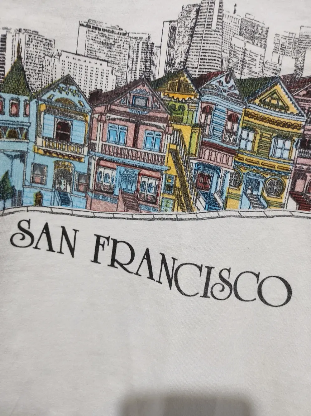 Camiseta vintage Sant Francisco san segal talla L Anvil, foto 3