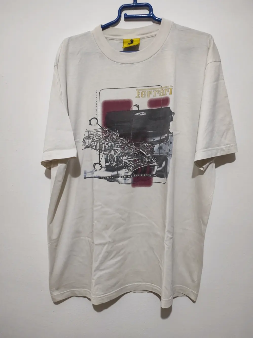Camiseta vintage Ferrari talla XL